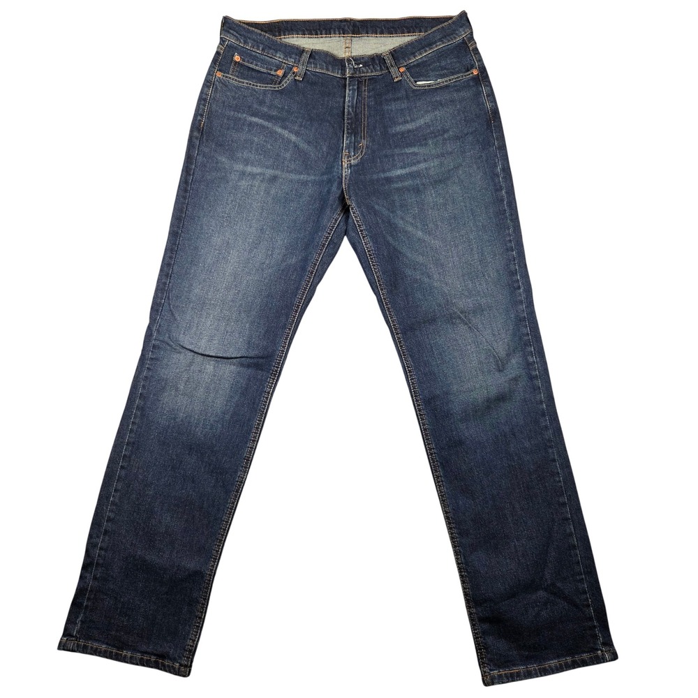 Levi's 541 Athletic Taper Mens 36x34 Blue Excellent Stretch Jeans 18181-0950